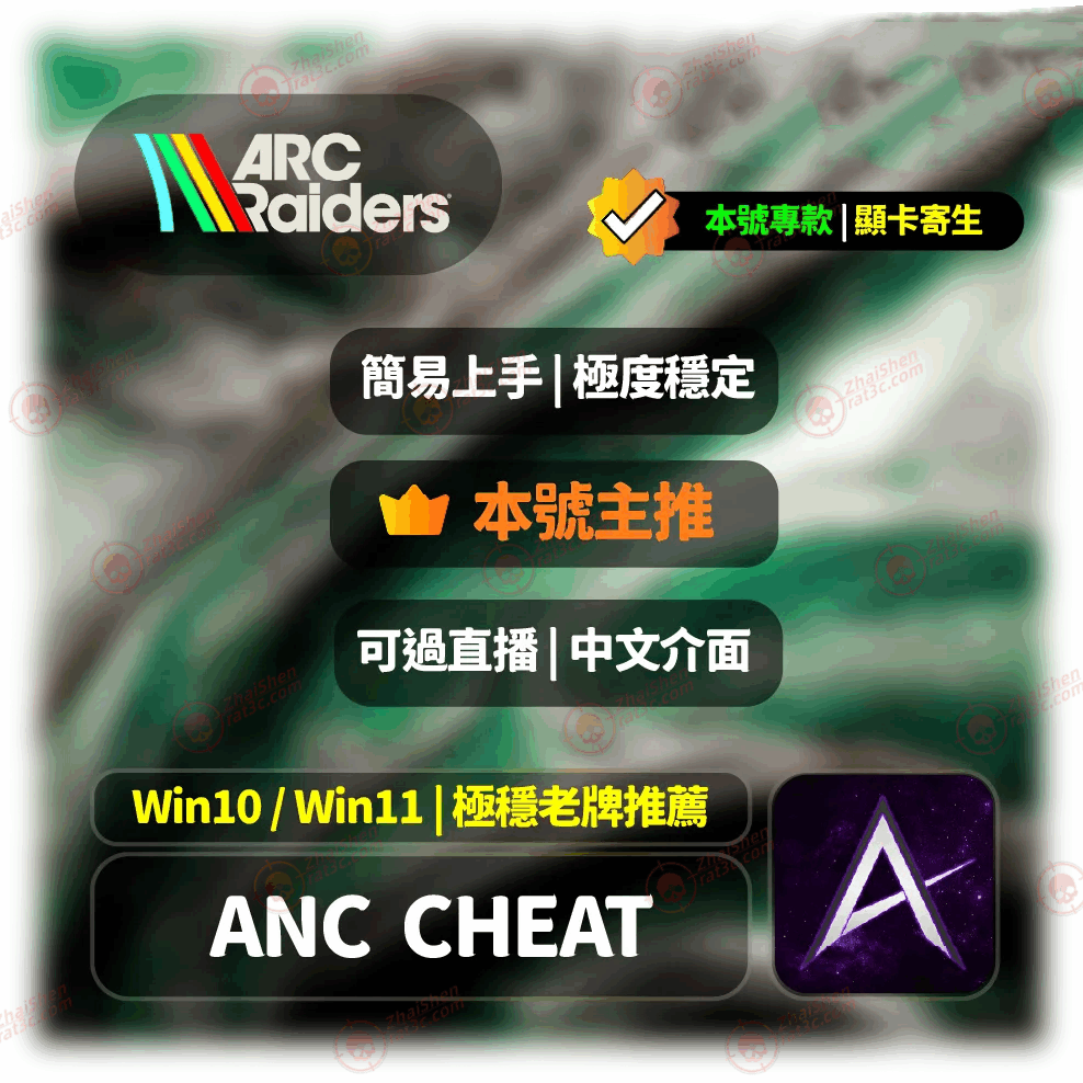 ANC.寄生显卡【支持中文】【反截图】【开门,陀螺,Noclip】